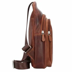 Esquire Umhängetaschen<Dallas Umhängetasche Leder 20 cm braun