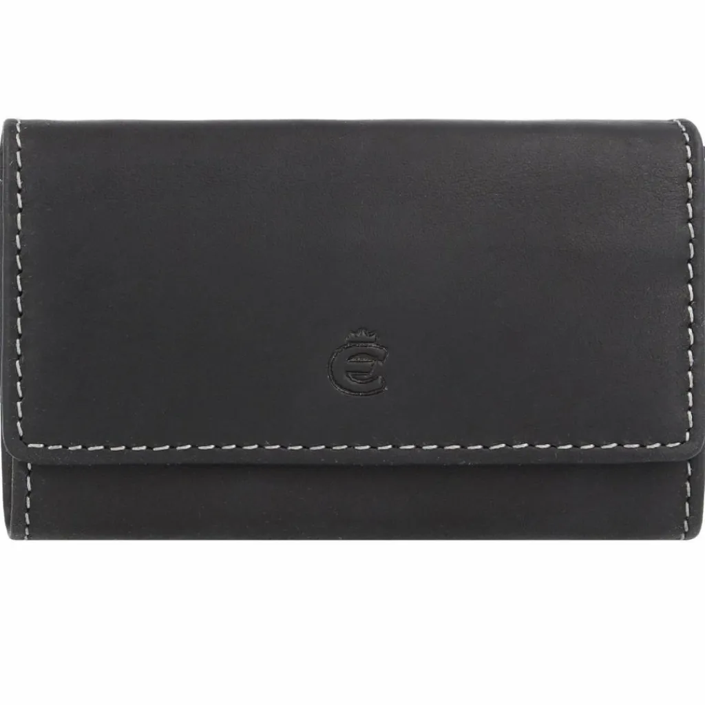 Esquire Visitenkartenetuis<Dallas Visitenkartenetui Leder 10.5 cm schwarz