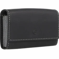 Esquire Visitenkartenetuis<Dallas Visitenkartenetui Leder 10.5 cm schwarz