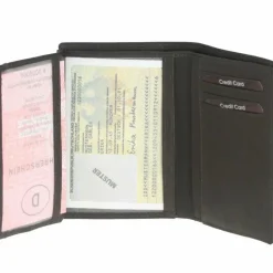 Outlet Esquire Duo Ausweisetui Leder 9 cm black