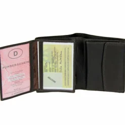 Herren Esquire Duo Geldbörse II Leder 9 cm