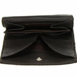 Esquire Herrengeldbörsen Hochformat<Duo Geldbörse Leder 8,5 cm black