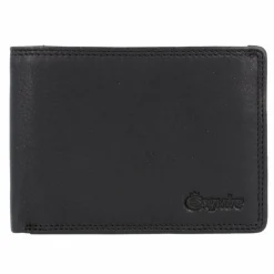 Discount Esquire Duo Geldbörse Leder 11 cm duo schwarz