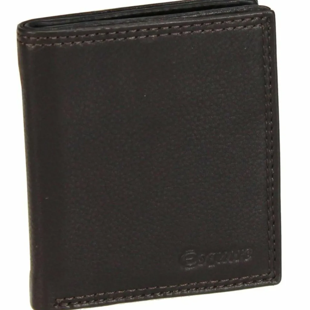 Esquire Herrengeldbörsen Hochformat<Duo Geldbörse Leder 8,5 cm brown