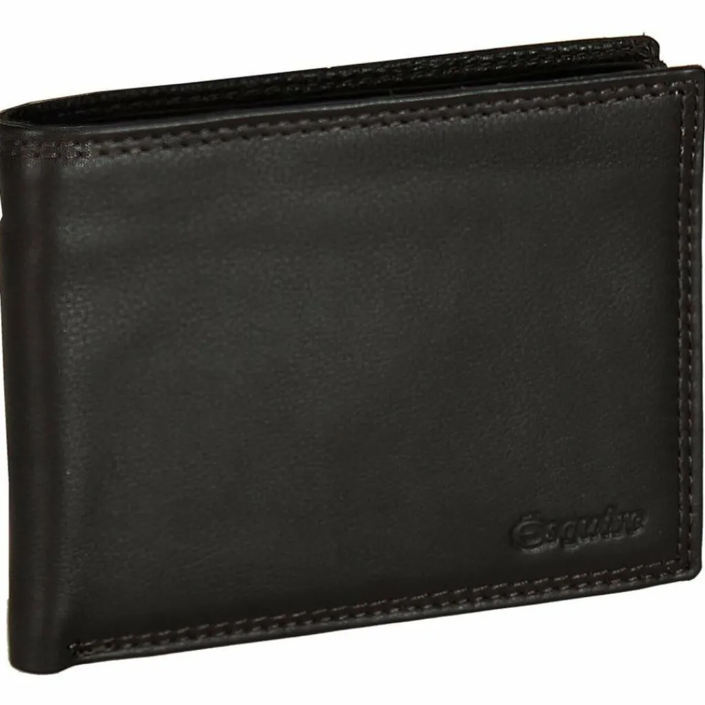 Esquire Herrengeldbörsen Querformat<Duo Geldbörse Leder 12,5 cm brown