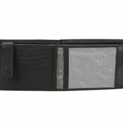 Esquire Herrengeldbörsen Querformat<Eco Geldbörse I Leder 12 cm black