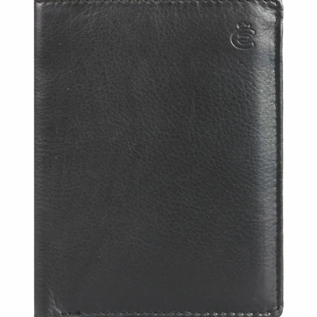 Esquire Herrengeldbörsen Hochformat<Eco Geldbörse Leder 9 cm schwarz