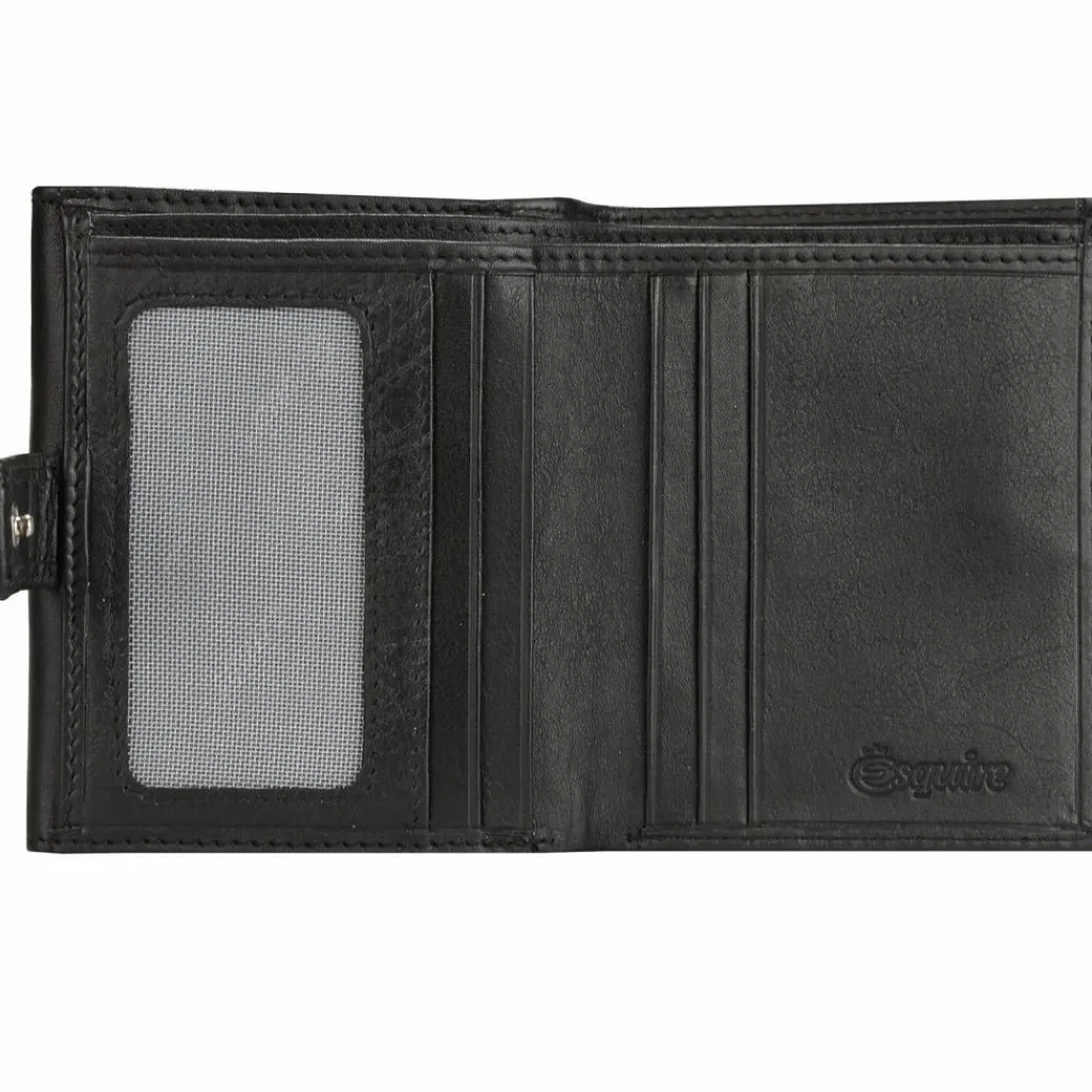 Clearance Esquire Eco Geldbörse Leder 10,5 cm schwarz