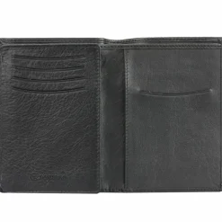 Hot Esquire Eco Visitenkartenetui Leder 9 cm schwarz