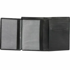 Hot Esquire Eco Visitenkartenetui Leder 9 cm schwarz