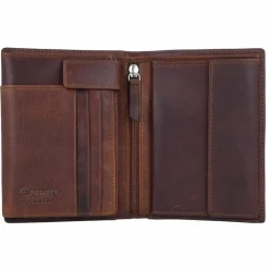 Best Esquire Dallas Geldbörse Leder 9,5 cm braun
