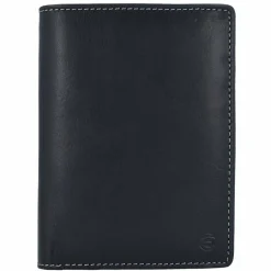 Esquire Herrengeldbörsen Hochformat<Dallas Geldbörse Leder 9,5 cm schwarz