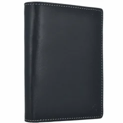 Esquire Herrengeldbörsen Hochformat<Dallas Geldbörse Leder 9,5 cm schwarz