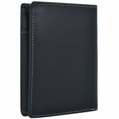 Esquire Herrengeldbörsen Hochformat<Dallas Geldbörse Leder 9,5 cm schwarz
