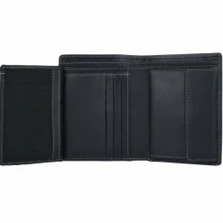 Discount Esquire Dallas Geldbörse Leder 9 cm schwarz