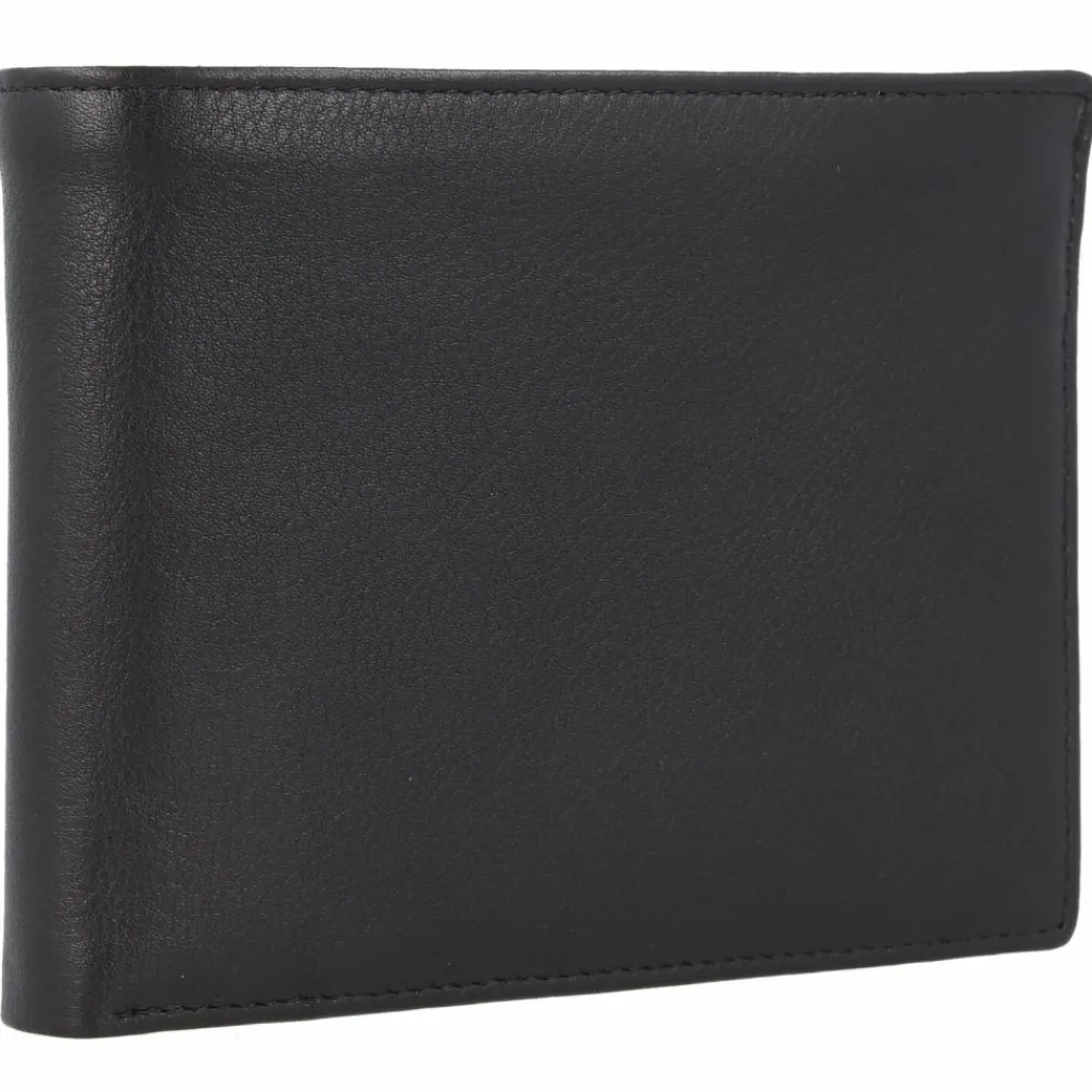 Best Esquire Frankfurt Geldbörse RFID Schutz Leder 12.5 cm schwarz