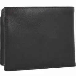 Best Esquire Frankfurt Geldbörse RFID Schutz Leder 12.5 cm schwarz