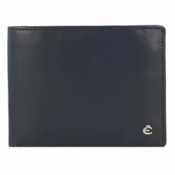 Esquire Herrengeldbörsen Querformat<Harry Geldbörse Leder 12 cm blau