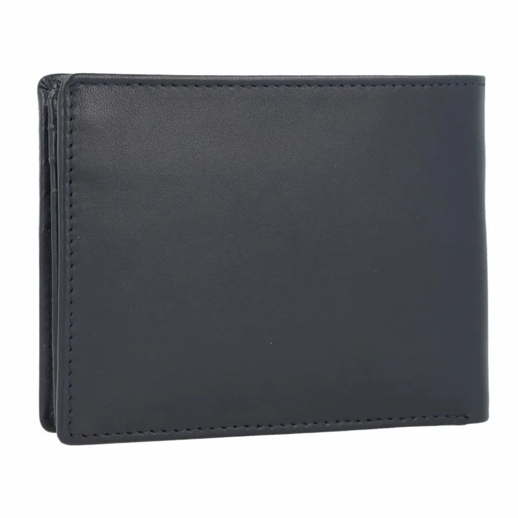 Esquire Herrengeldbörsen Querformat<Harry Geldbörse Leder 12 cm blau