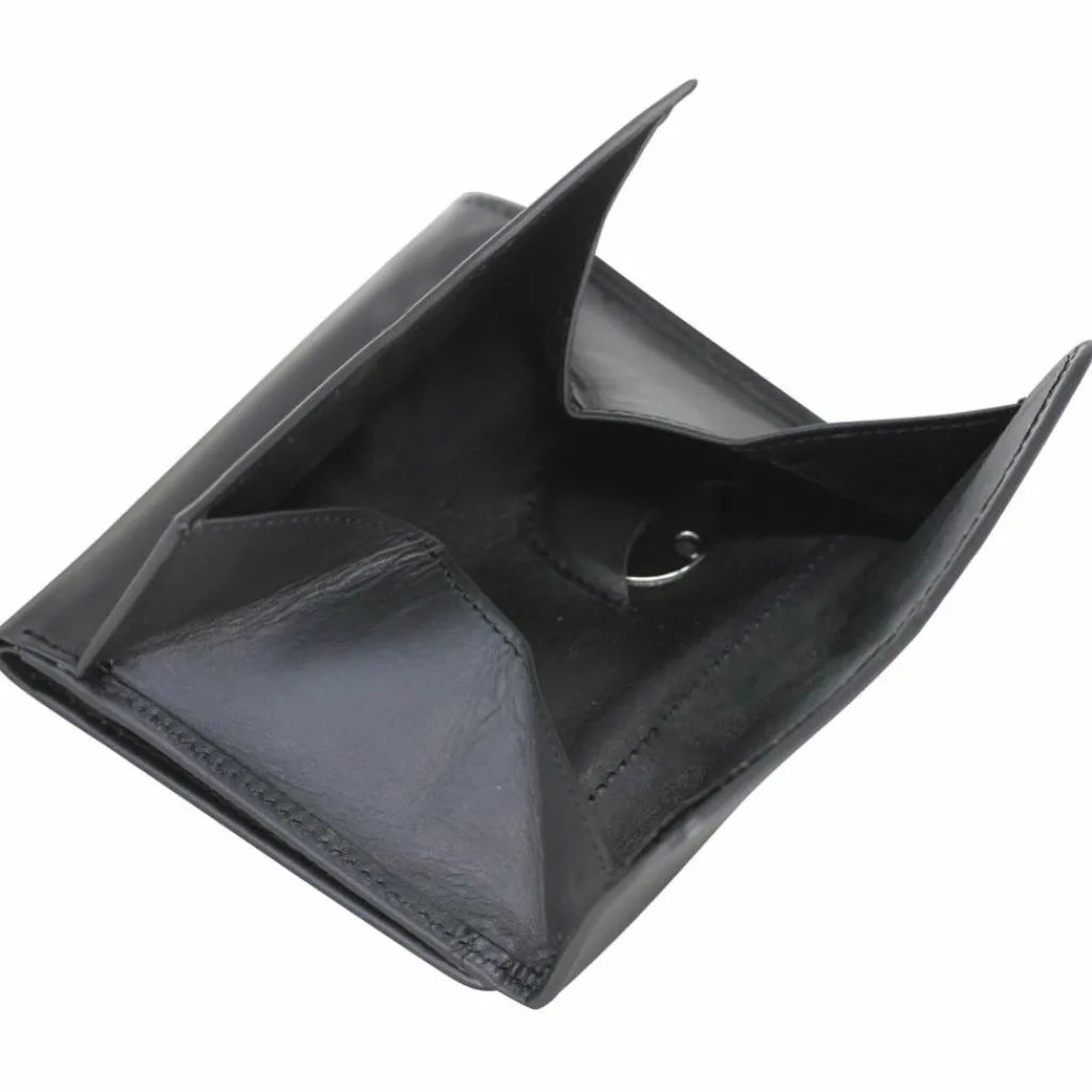 Esquire Herrengeldbörsen Querformat<Harry Geldbörse Leder 10 cm black