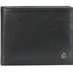 Esquire Herrengeldbörsen Querformat<Harry Geldbörse Leder 12 cm black