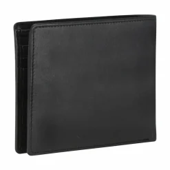 Esquire Herrengeldbörsen Querformat<Harry Geldbörse Leder 12 cm black