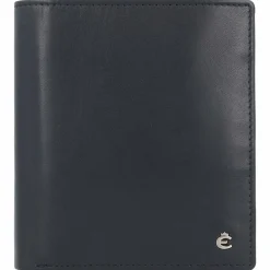 Esquire Herrengeldbörsen Hochformat<Harry Geldbörse RFID Leder 10 cm blau