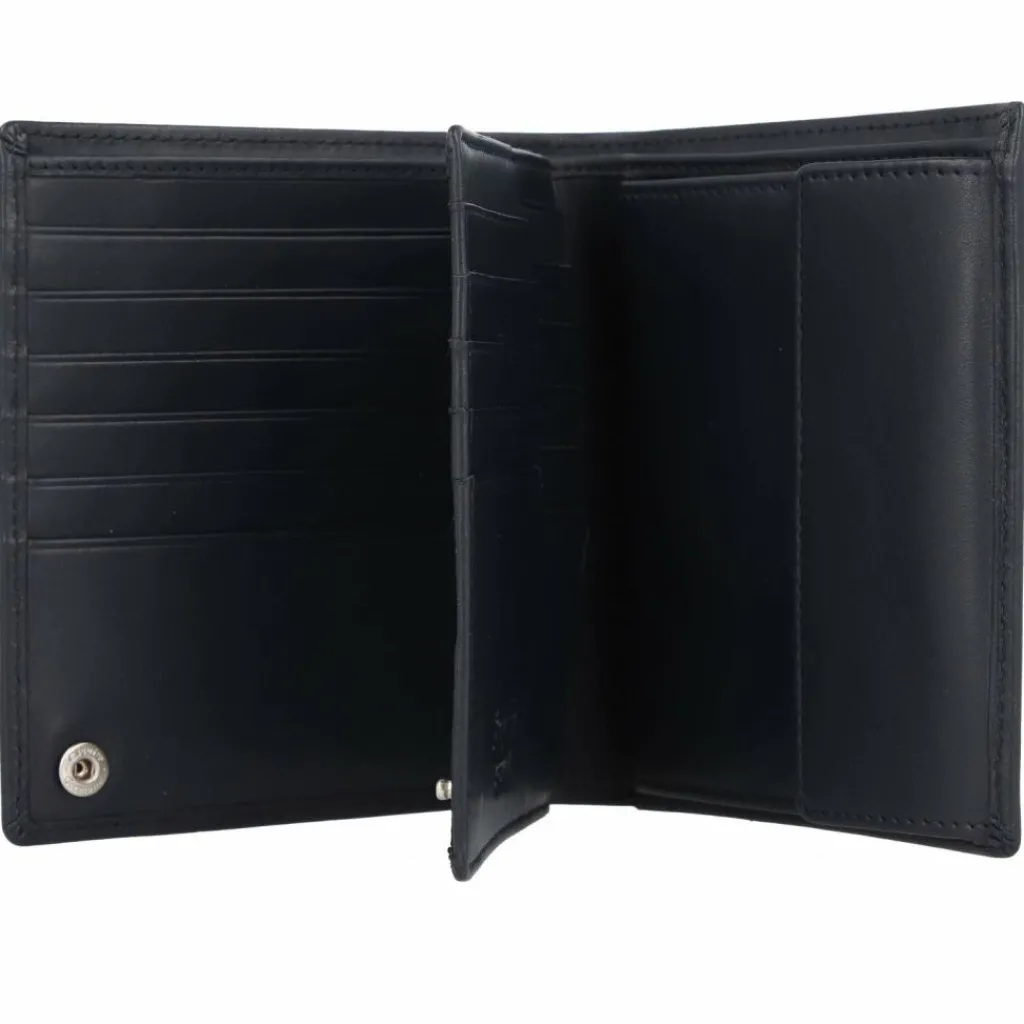 Esquire Herrengeldbörsen Hochformat<Harry Geldbörse RFID Leder 10 cm blau