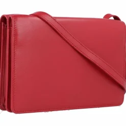 Clearance Esquire Helena Clutch Geldbörse RFID Leder 17,5 cm rot