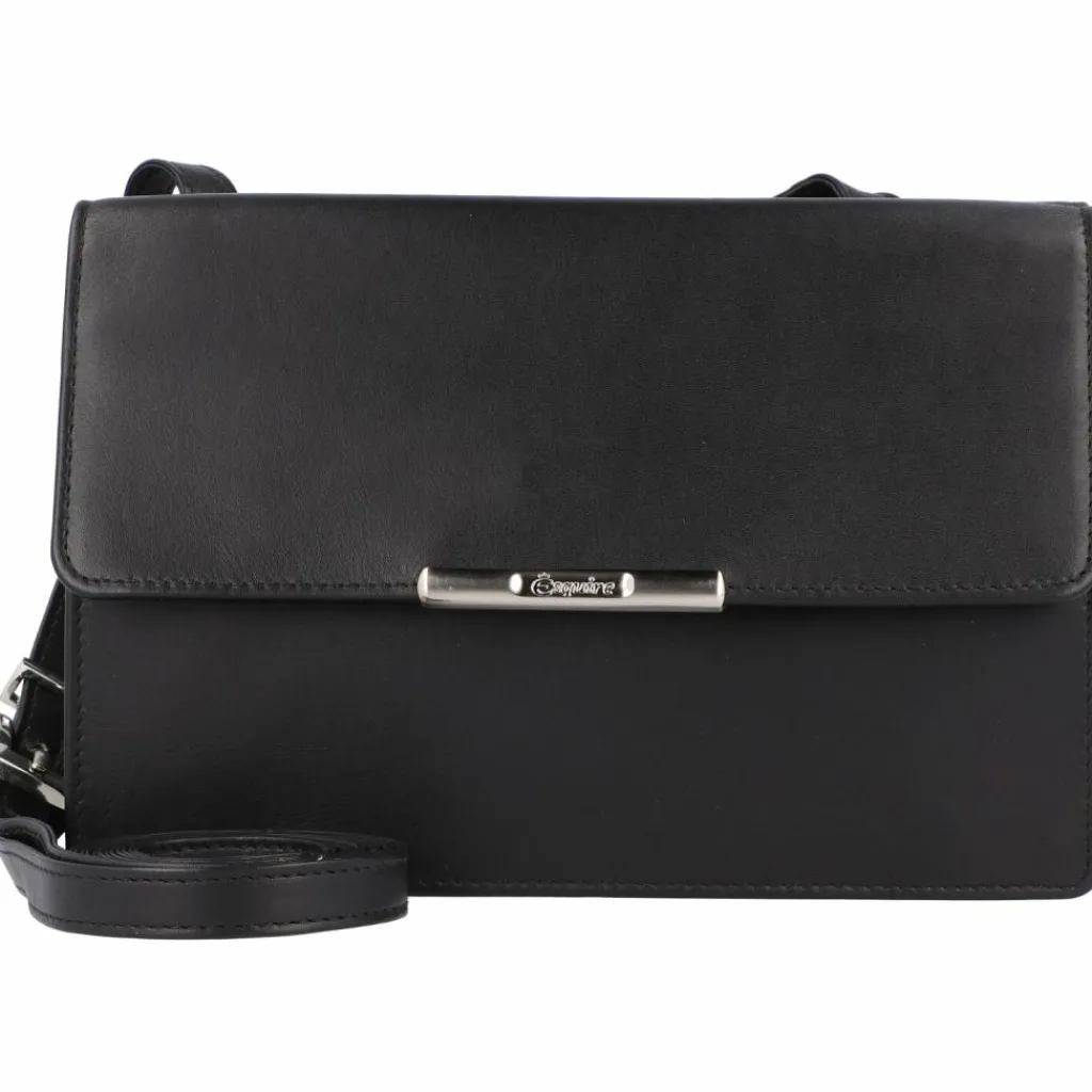 Esquire Abendtaschen & Clutches<Helena Clutch Geldbörse RFID Leder 17,5 cm schwarz