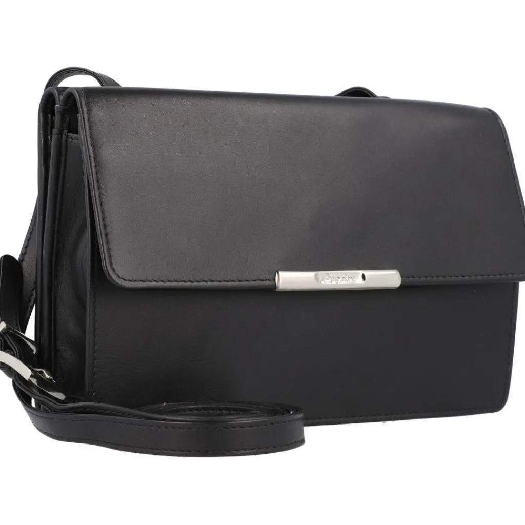 Esquire Abendtaschen & Clutches<Helena Clutch Geldbörse RFID Leder 17,5 cm schwarz