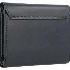 Esquire Helena Geldbörse Leder 12 cm blau