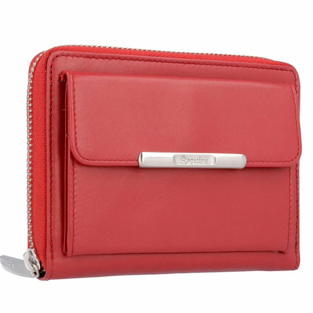 Best Esquire Helena Geldbörse Leder 12 cm rot