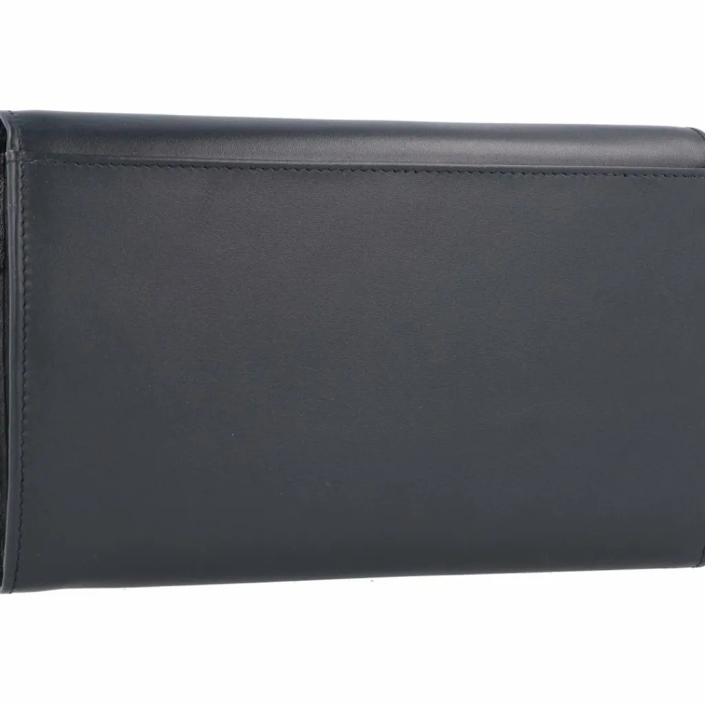 Esquire Helena Geldbörse Leder 18 cm schwarz