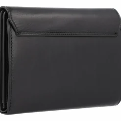 Esquire Damengeldbörsen Querformat<Helena Geldbörse RFID Leder 14 cm schwarz
