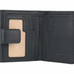 Esquire Damengeldbörsen Querformat<Helena Geldbörse RFID Leder 10,5 cm blau