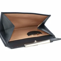 Esquire Damengeldbörsen Querformat<Helena Geldbörse RFID Leder 10,5 cm blau