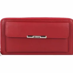 Discount Esquire Helena Geldbörse RFID Leder 19 cm rot
