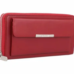 Discount Esquire Helena Geldbörse RFID Leder 19 cm rot
