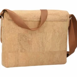 Esquire Messenger Bags|Laptoptaschen<Kork Messenger 39 cm Laptopfach natur