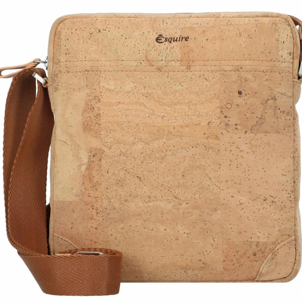 Hot Esquire Kork Umhängetasche 21 cm natur