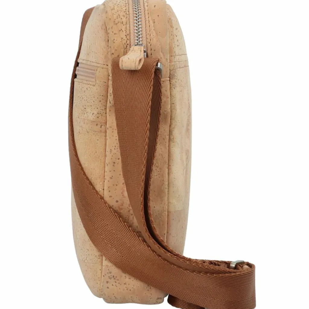 Hot Esquire Kork Umhängetasche 21 cm natur