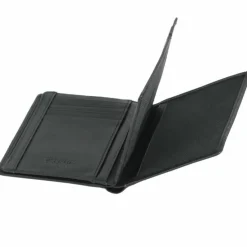 Esquire Herrengeldbörsen Hochformat<Logo Geldbörse Leder 9 cm schwarz