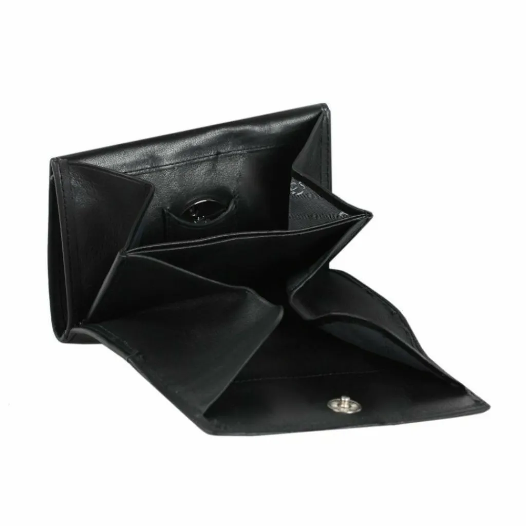 Esquire Herrengeldbörsen Querformat<Logo Geldbörse VI Leder 11,5 cm schwarz
