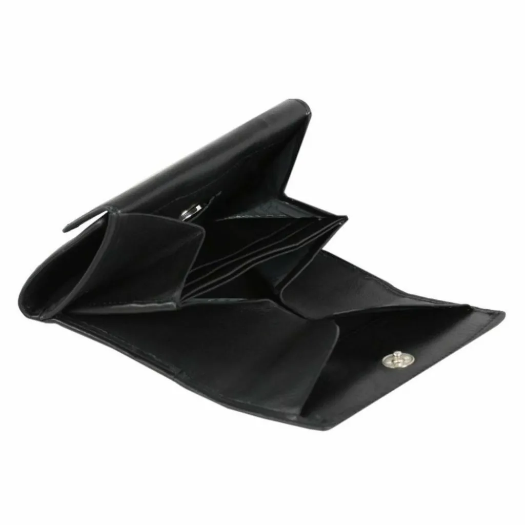 Esquire Herrengeldbörsen Querformat<Logo Geldbörse VI Leder 11,5 cm schwarz