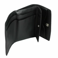 Esquire Herrengeldbörsen Querformat<Logo Geldbörse VI Leder 11,5 cm schwarz