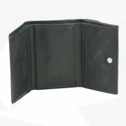 Esquire Herrengeldbörsen Querformat<Logo Geldbörse XII Leder 10 cm schwarz