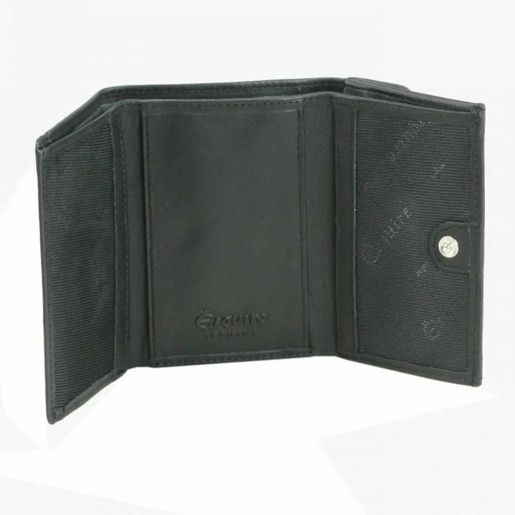 Esquire Herrengeldbörsen Querformat<Logo Geldbörse XII Leder 10 cm schwarz