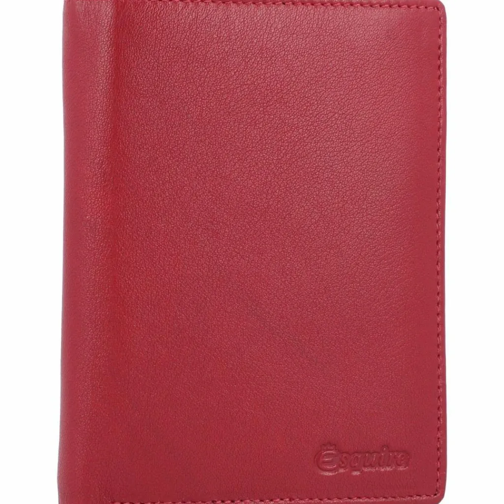 Clearance Esquire New Line Geldbörse RFID Leder 9,5 cm rot