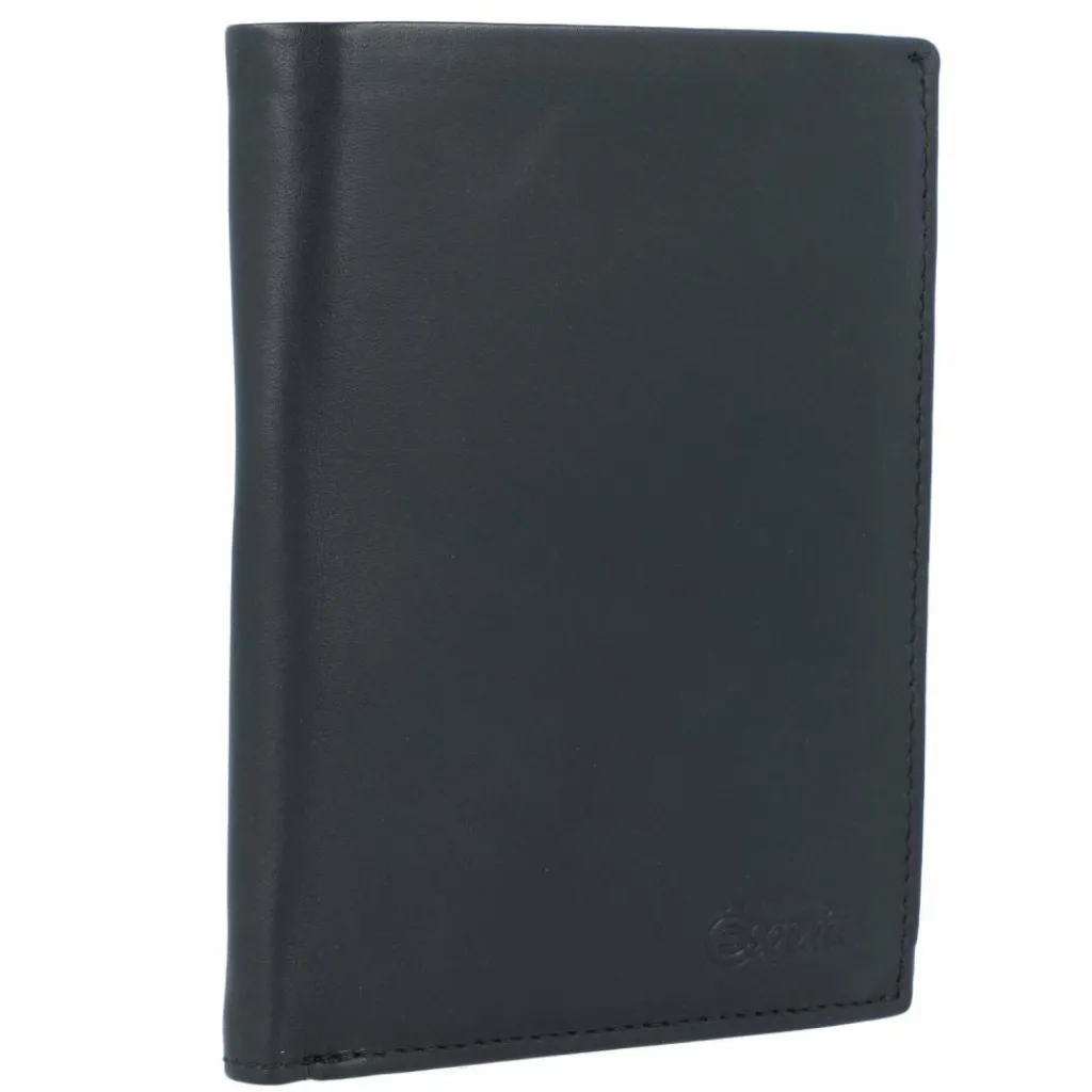 Outlet Esquire New Silk Geldbörse Leder 9,5 cm schwarz